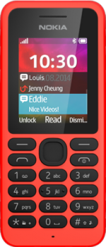 Nokia 130 Dual Sim Red Nokia 130 Dual Sim Red